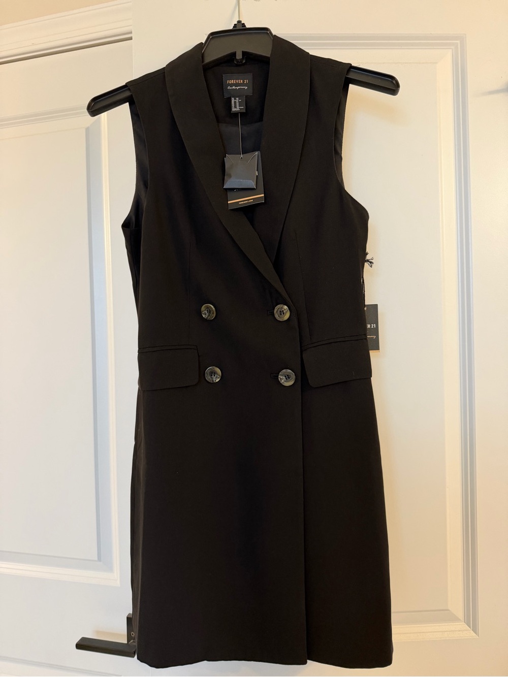 Forever 21 Black Blazer Dress